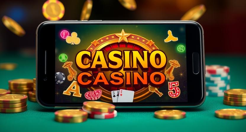 BK4444 mobile casino app interface